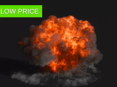 3D Explosion  Low Price Series  3D model