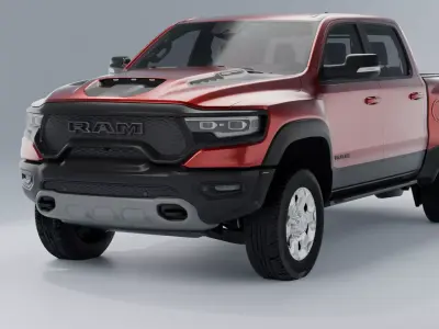 RAM 1500 TRX 2021 3D model