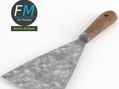 Mason spatula 3D model