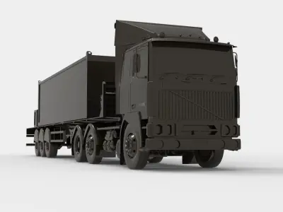 TIR truck 3D model