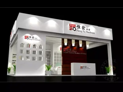 Exhibition - Area - 7X9-3DMAX2009-032 3D model