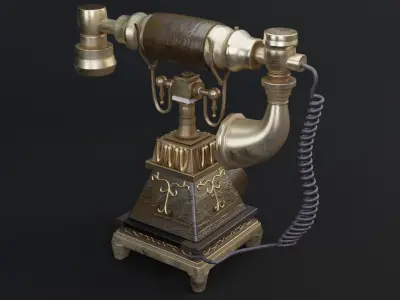 Old Phone 3D model