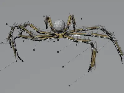 Spider Bot V2 3D model