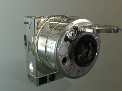 Compass Cameras 3D model