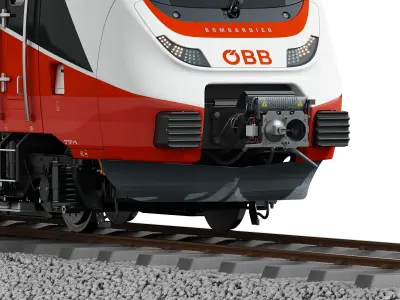 Bombardier TALENT 3 OBB Cityjet 3D model