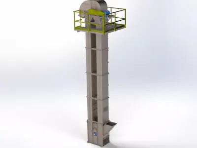 Bucket elevator B550H9700 3D model