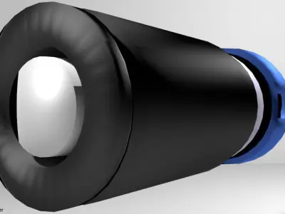 Grenade Launcher Ammo 40mmX46mm NATO 3D model