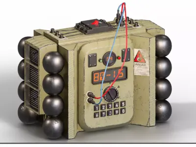 Dynamite 11 3D model