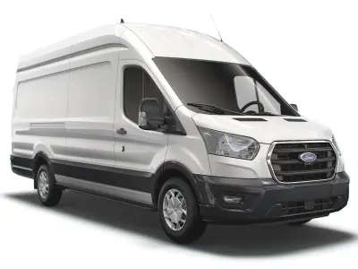 Ford Transit Van L4H3 Trend 2021 3D model