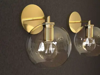 Wall Light 3D model
