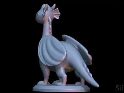 Firedrake - Dragon Rider 3D print model