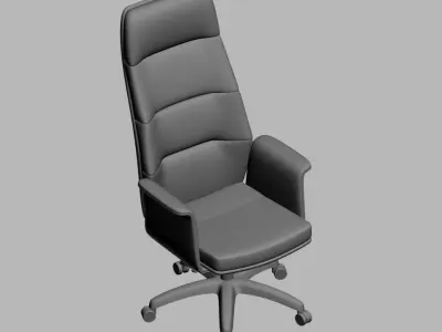 office chair 15 3D model