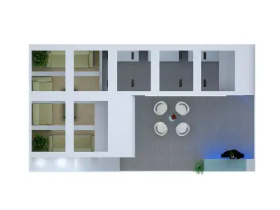 Exhibition - Area - 8X5-3DMAX2012-056 3D model