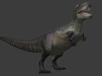 Ceratosaurus Dinosaur model Free 3D model