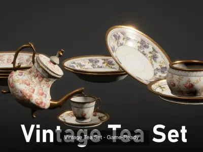 Vintage Victorian Furniture Pack - 4K PBR