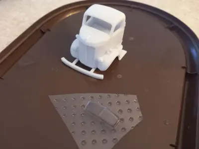 1939 Chevrolet COE truck cab 3D print model