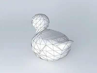 Rubber Duckie Free 3D model