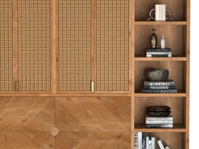MEDIA CABINET 3D model