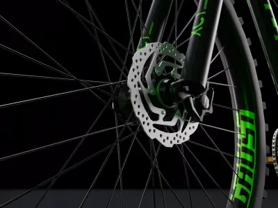Mountain bike 3D model order