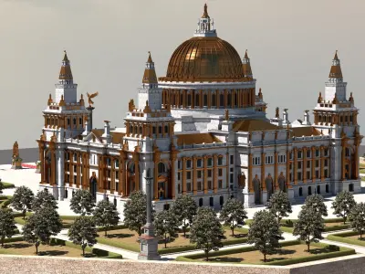 Fantasy Palace 3D model