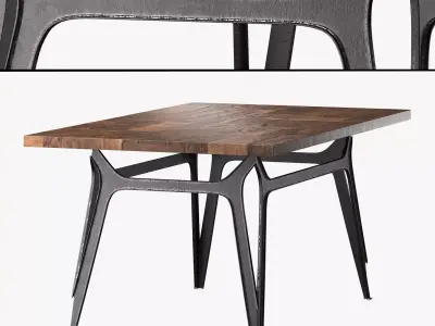 Loft Table 12 3D model