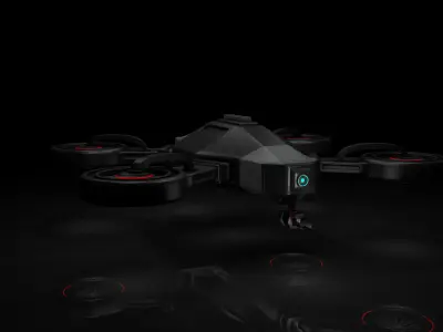 Drone 3D model 23