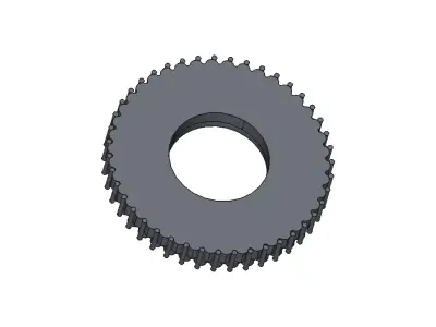 Hypocycloid Gear 3D model