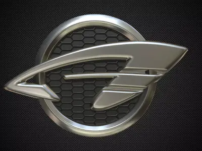ravon logo 3D model