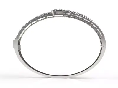 Art Deco Bracelet 28 3D print model