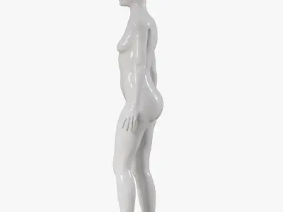  Female mannequin pose 2 PBR 