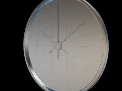 Wall clock 3D model