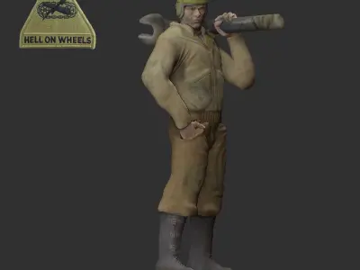 Tanker Miniature 3D print model