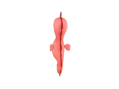 Sea Horse v001 3D model