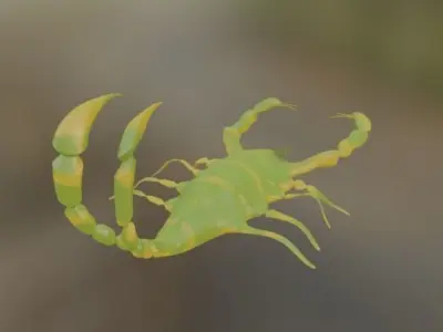 scorpion 3D model order