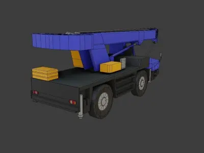Crane KMK 2024 Low-poly 3D model