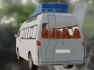 Toyota Hiace  3D model purchase