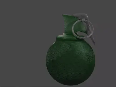 grenade Free 3D model 4