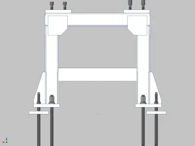 26372-ROBOT BASE BX130X-800 3D model