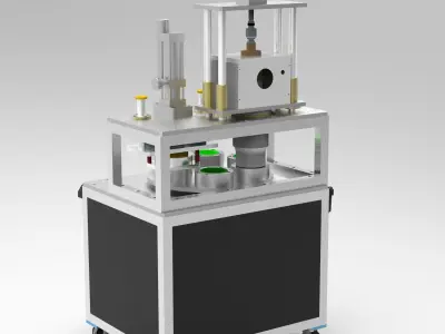 Cup-mask-production-machine cnc plastic injection moulding ma... 3D model