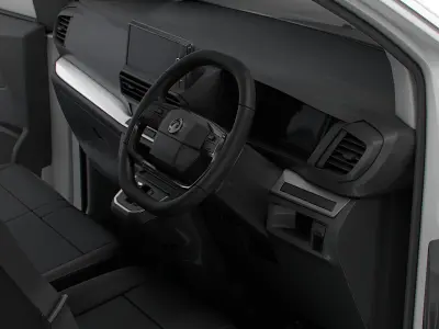 Vauxhall Vivaro Electric CombiVan L3 HQ Interior 2024 3D model