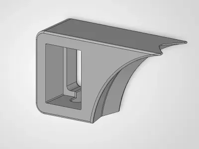 Ducati Scrambler Gear indicator Mount  3D model