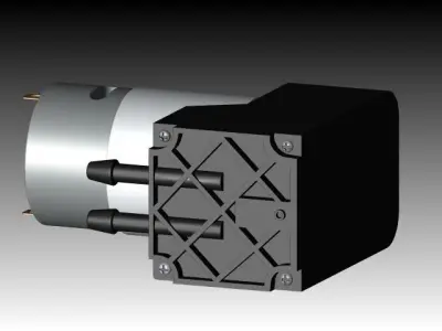 ELECTRIC PUMP 12V 3D model