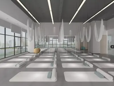 Yoga Studio 3D model get