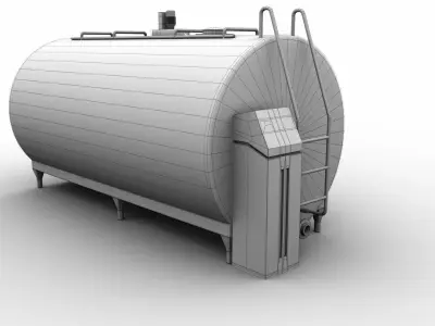 Product Storage Tank 3D model