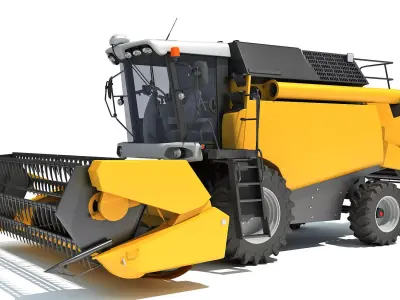 Sampo Rosenlew Combine 3D model