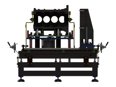 Position Checking Gauge for Cylinder Block 3D model