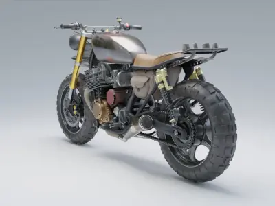 Daryl Dixon Bike The Walking dead   3D model