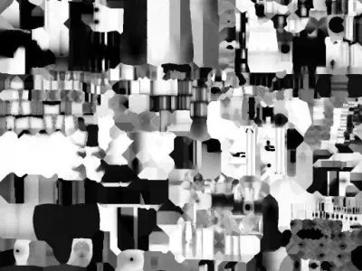 Military assault rifle Low-poly 3D model