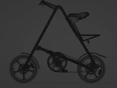 Stride Bike 3D model