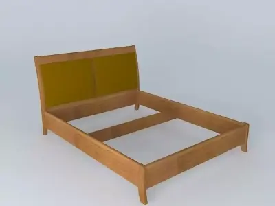 Bed Frame Free 3D model